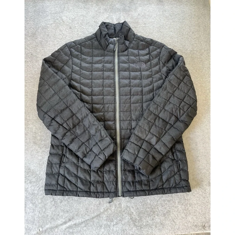 The North Face Men's ThermoBall Insulated Thermal Insulation Jacket TNF Lg